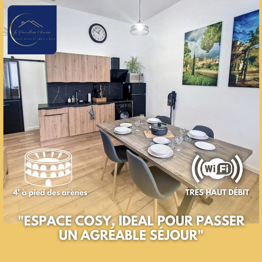 Nimes: Appartement L'Auguste Centre-Ville. Buitenkant foto
